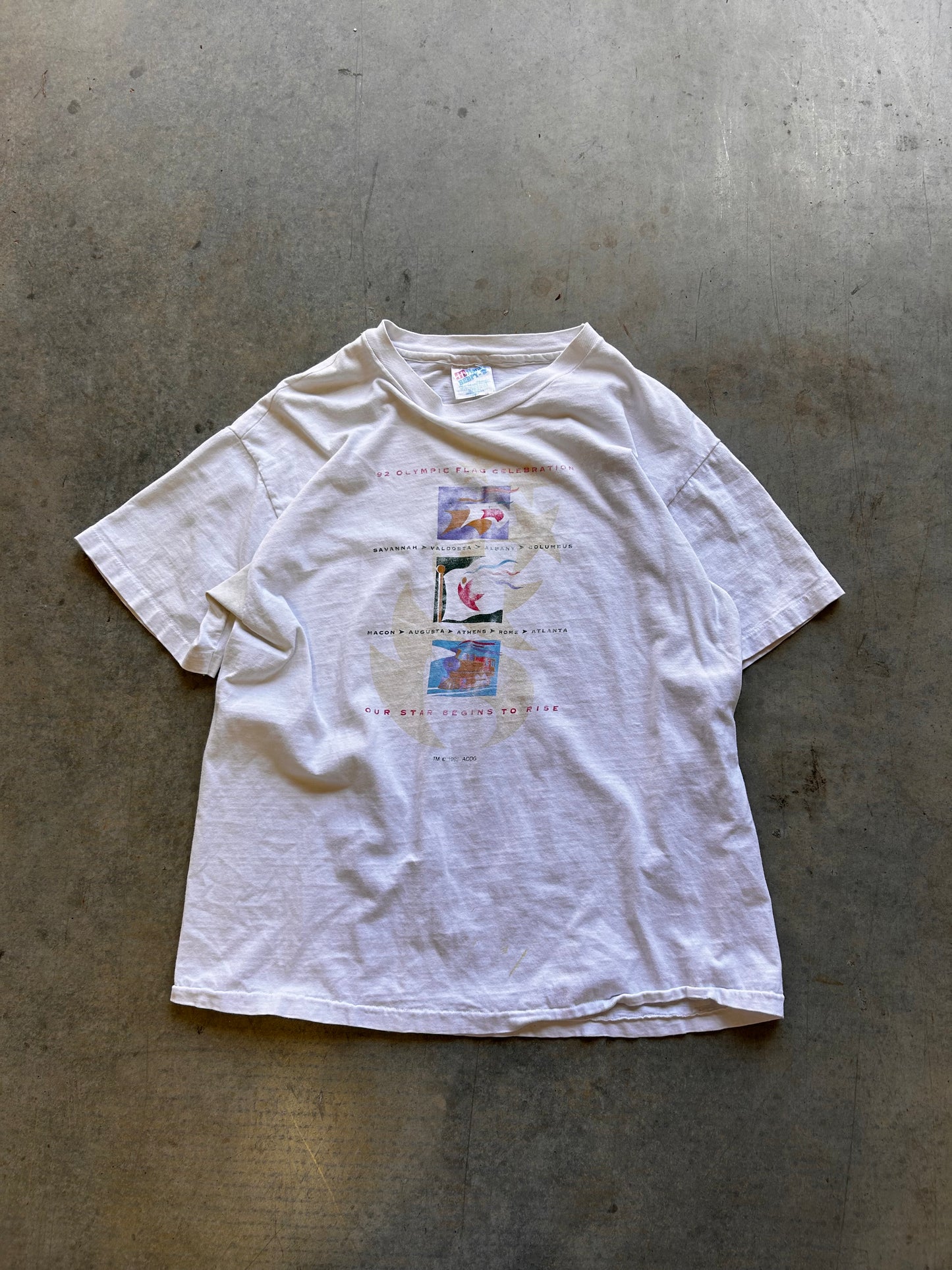 (L) 90’s Atl Olympic Tee