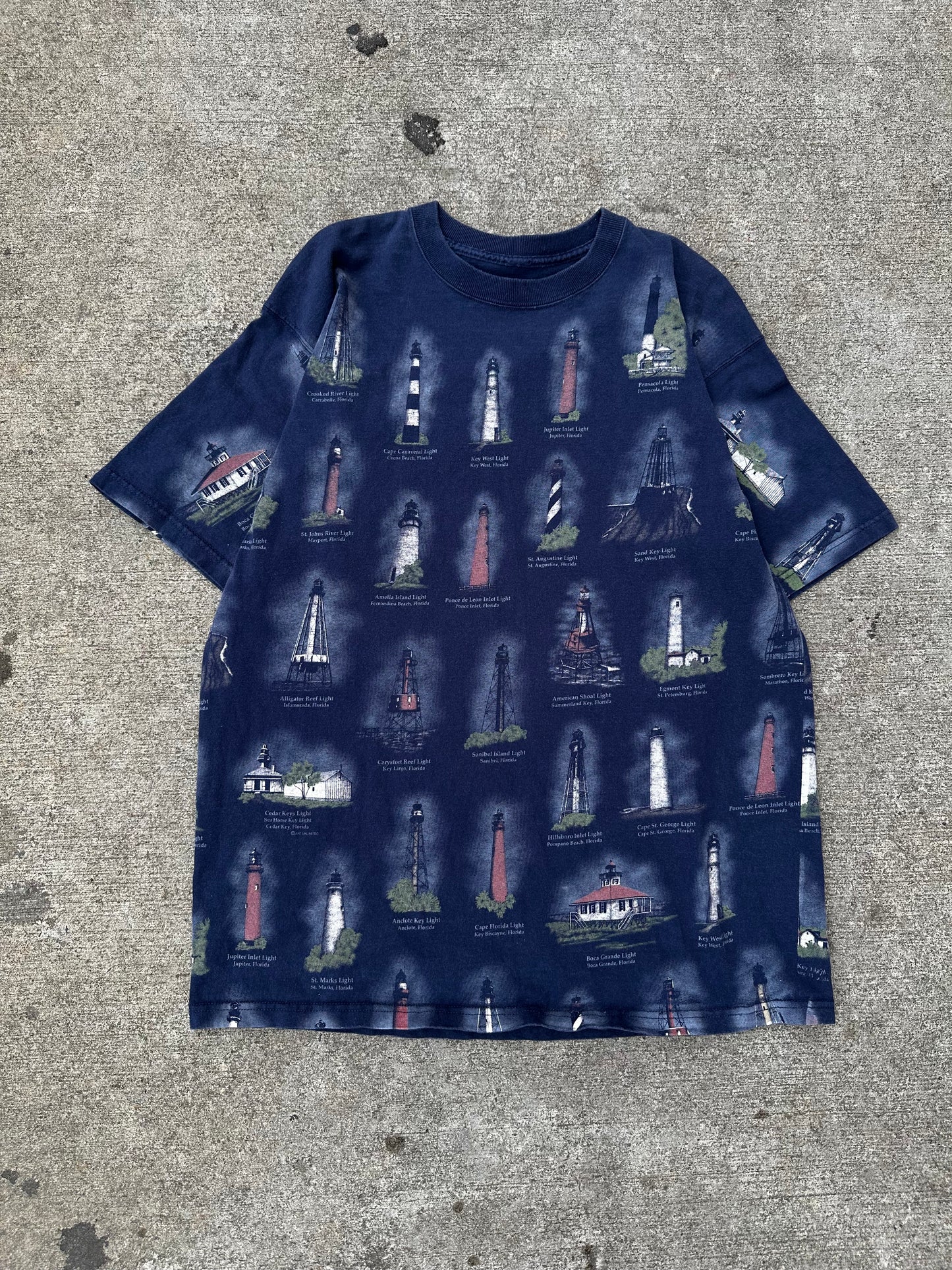 (XL) 90’s Lighthouse Tee