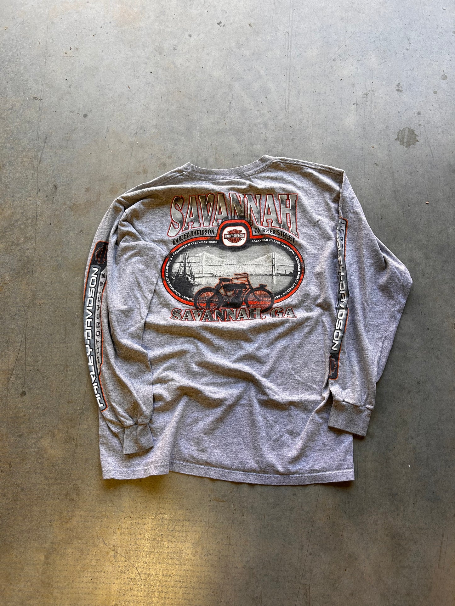 (L) 00’s Harley Davidson Long-Sleeve