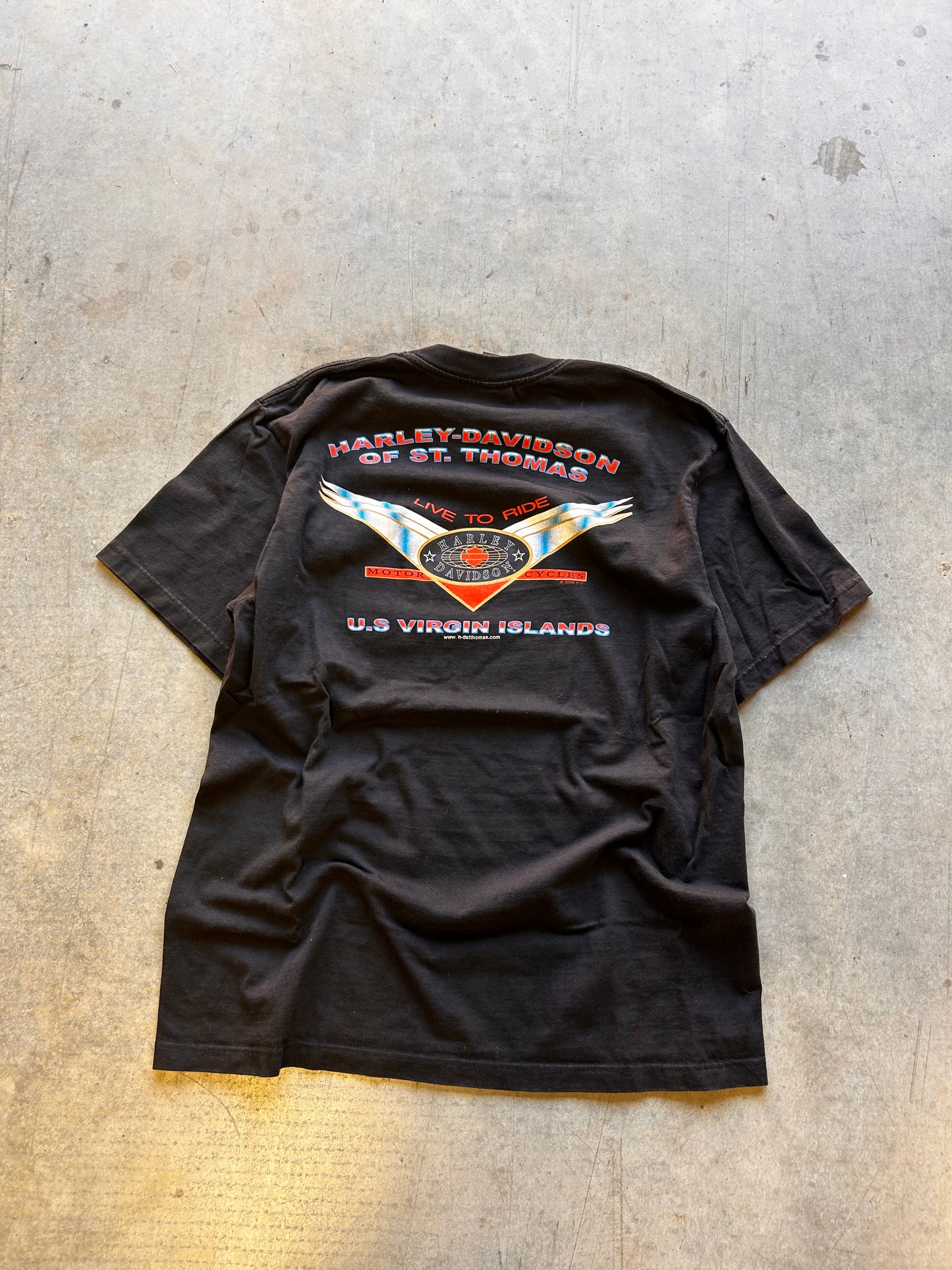 (L) 00’s Harley Davidson Tee