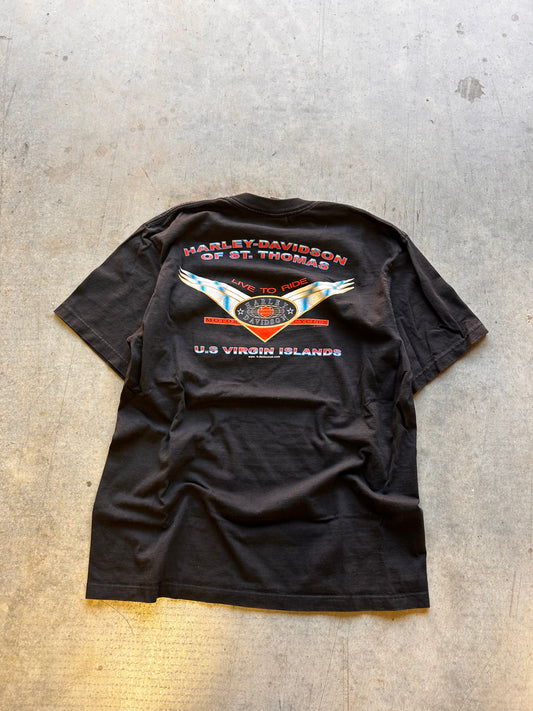 (L) 00’s Harley Davidson Tee