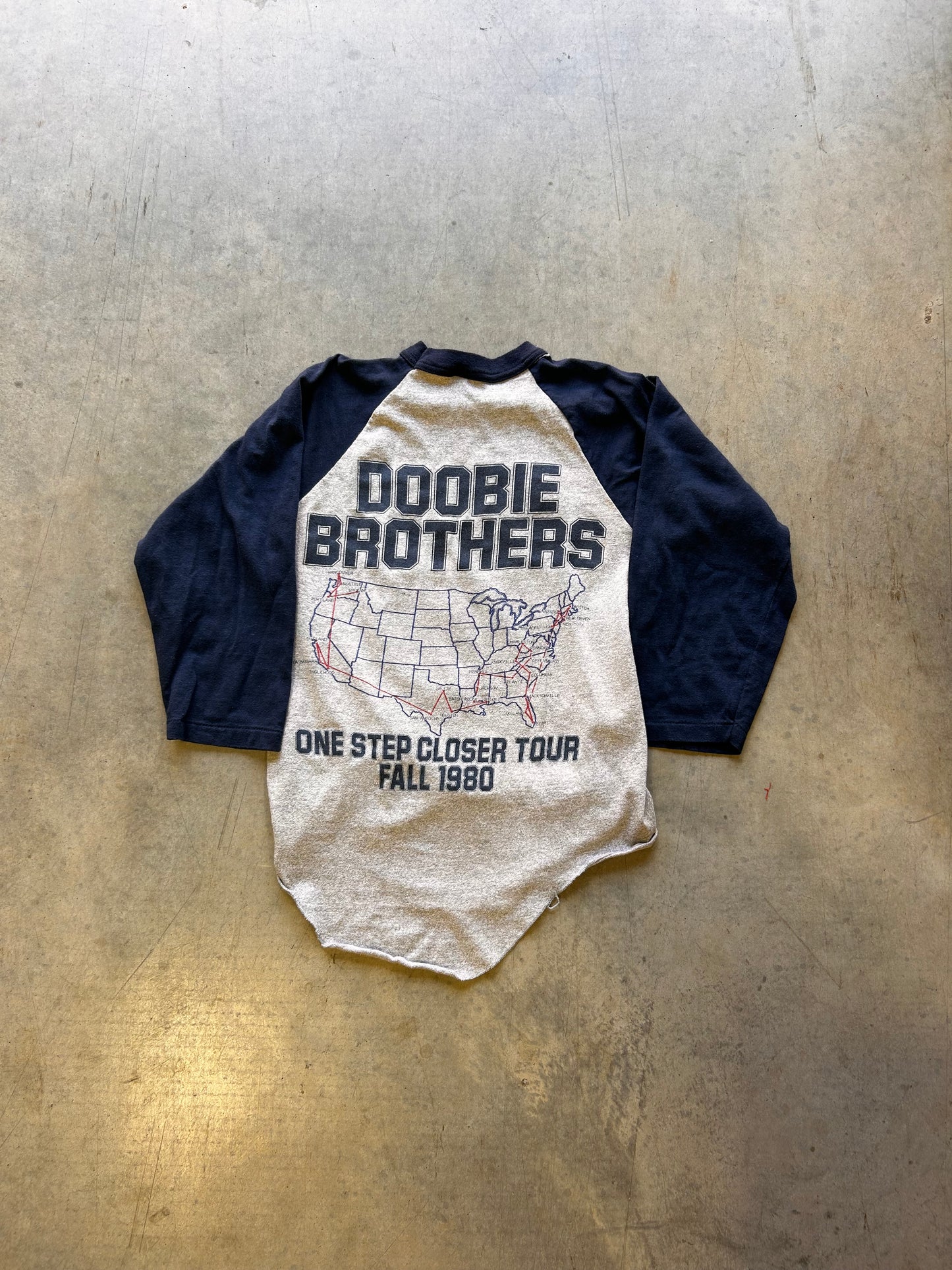 (S) 80’s The Doobie Brothers Quarter sleeve