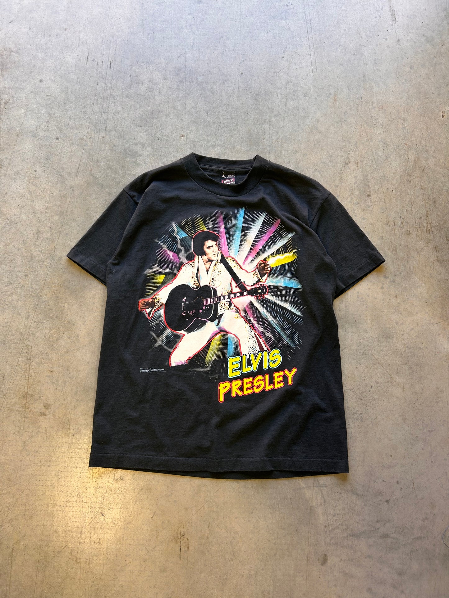 (L) 90’s Elvis Presley Tee