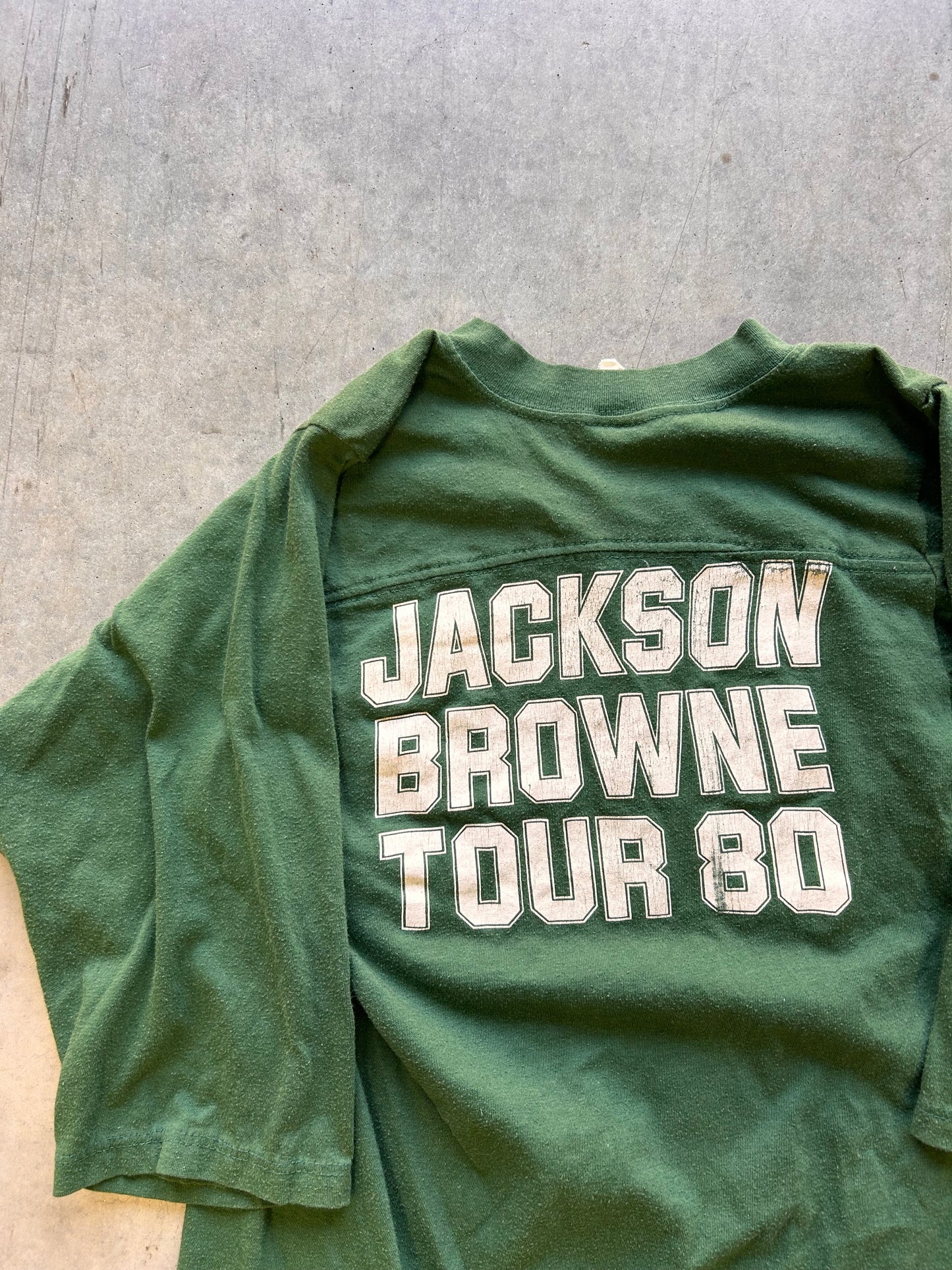 (S) 80’s Jack Browne Band Tour Quarter sleeve