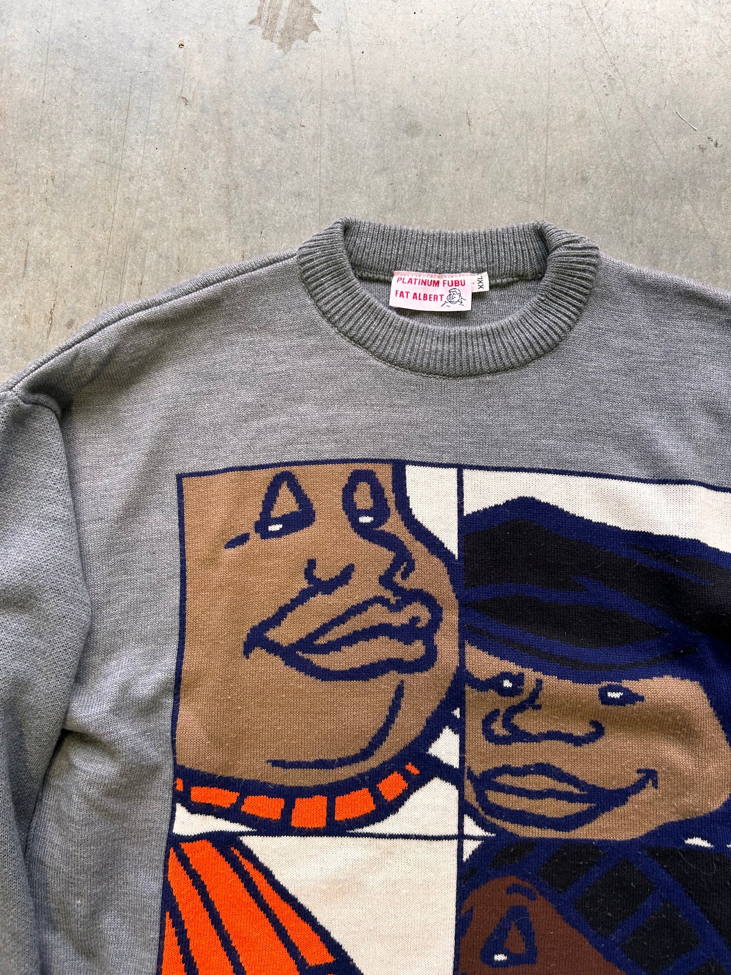 (XXL) 90’s Platinum Fubu Sweatshirt