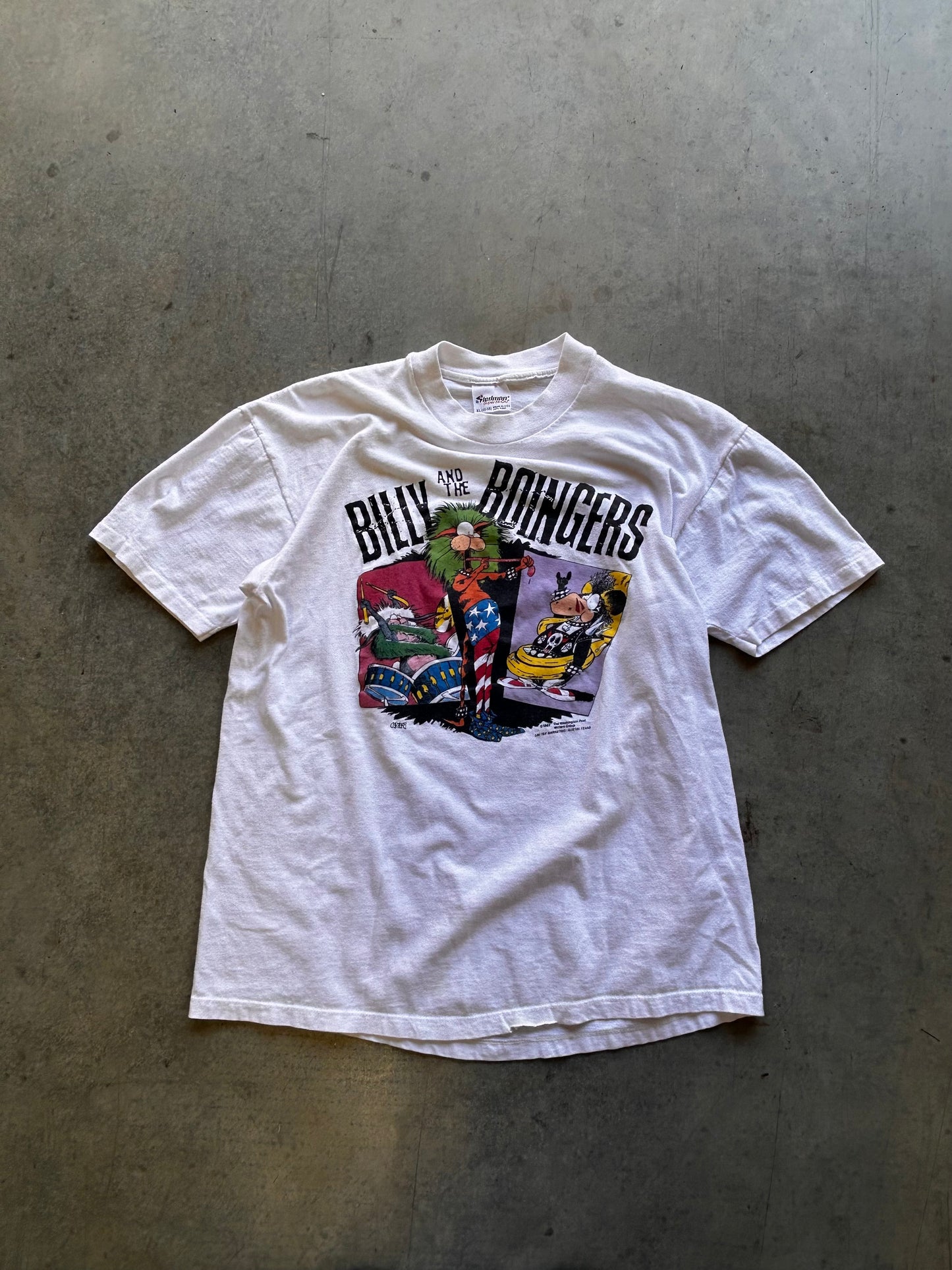 (XL) 80’s Billy and Boingers T