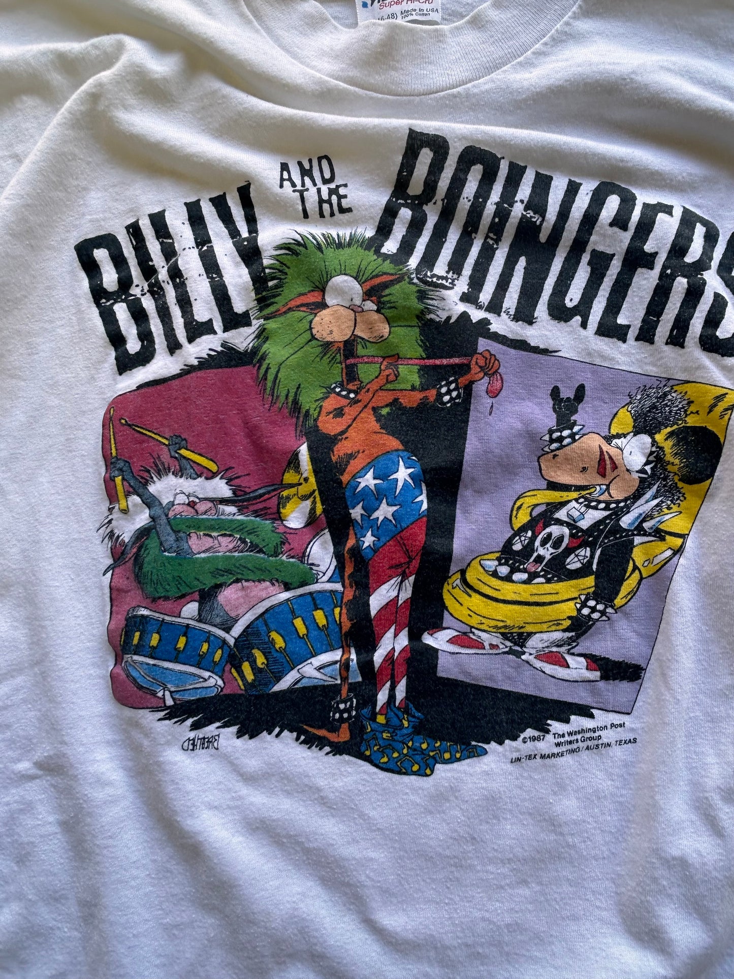 (XL) 80’s Billy and Boingers T