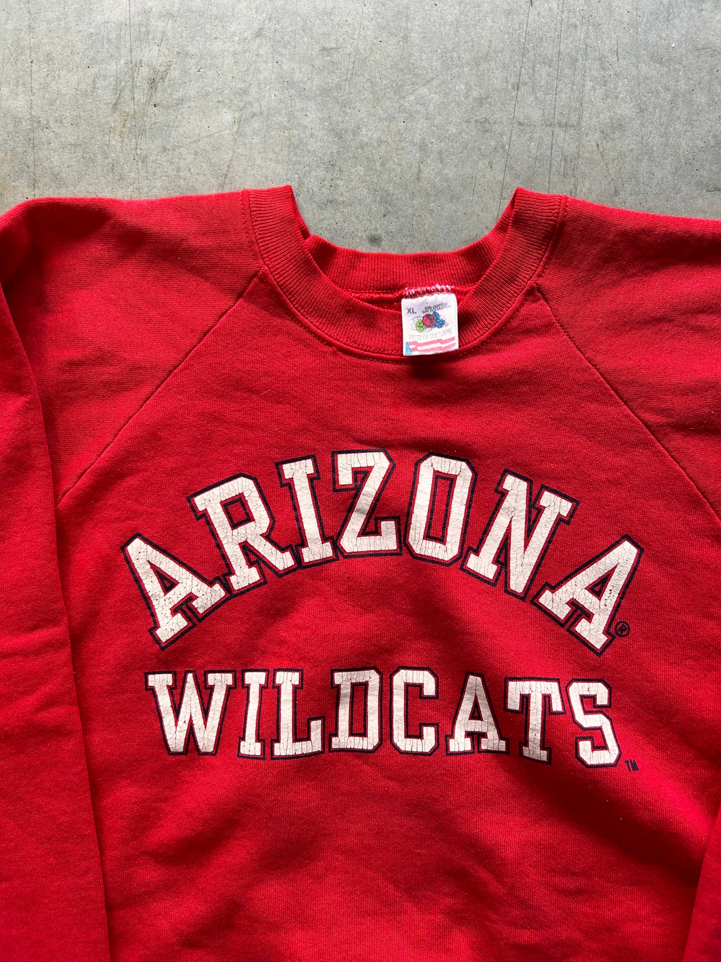 (XL) 90’s Arizona Wildcats Crew