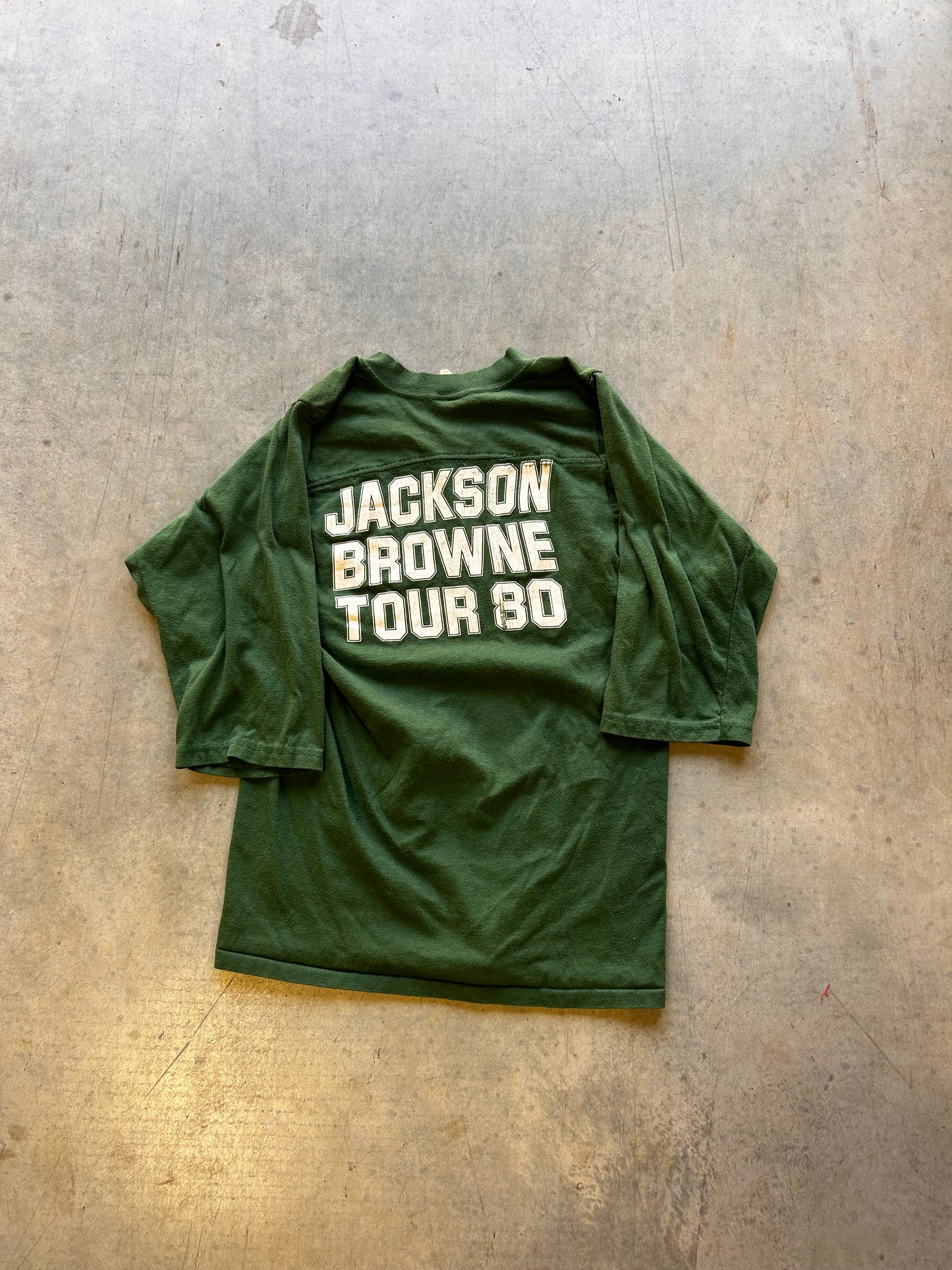 (S) 80’s Jack Browne Band Tour Quarter sleeve