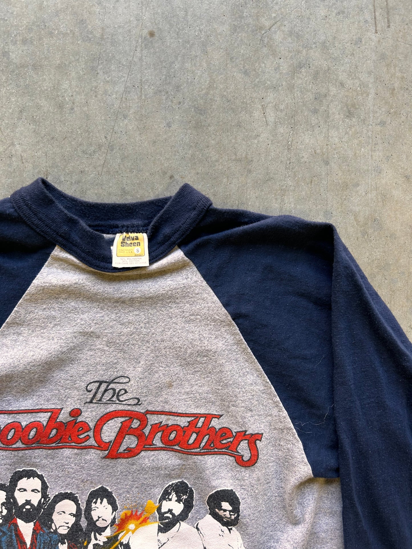 (S) 80’s The Doobie Brothers Quarter sleeve