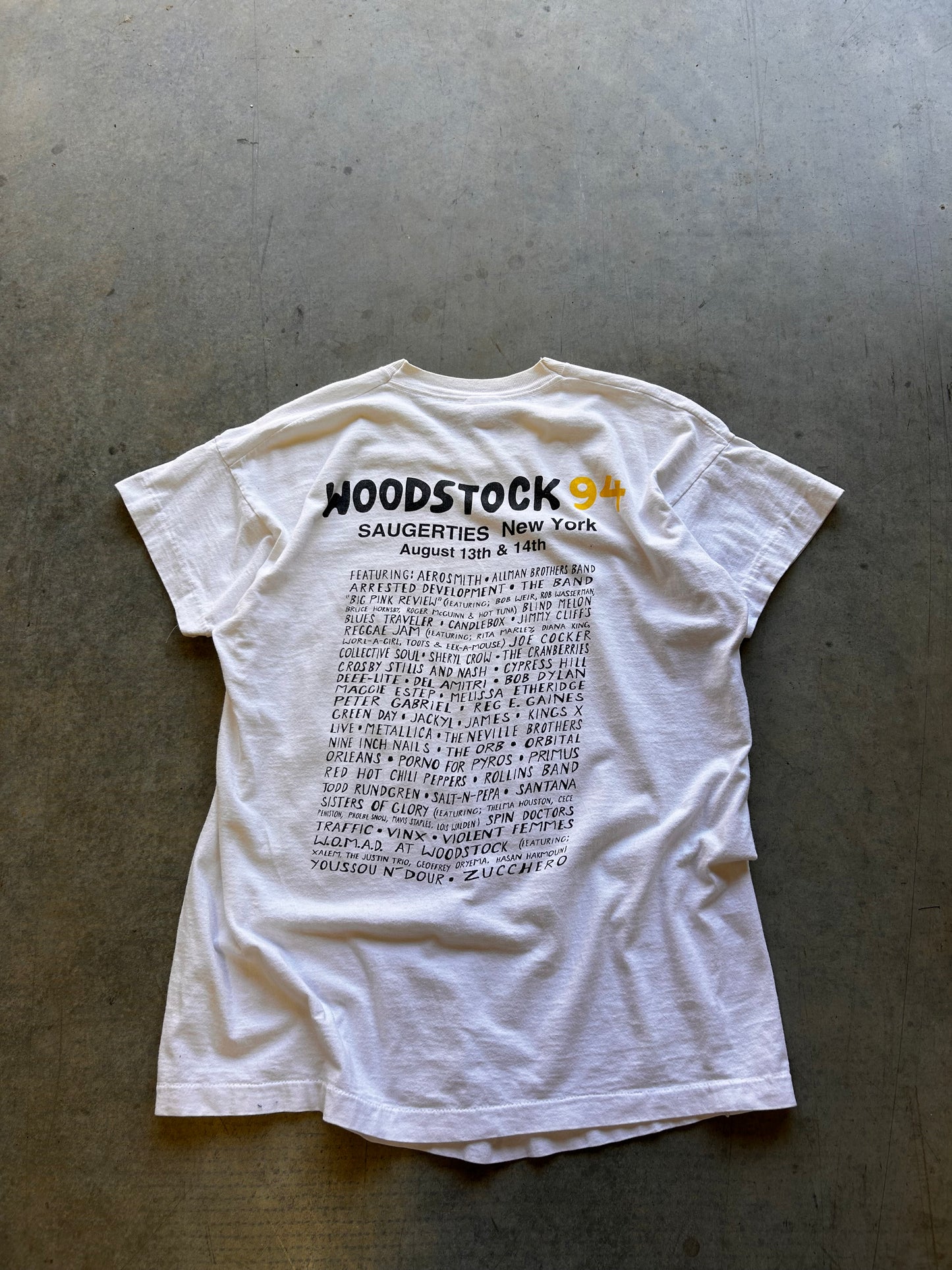 (XL) 90’s Woodstock Music Tee