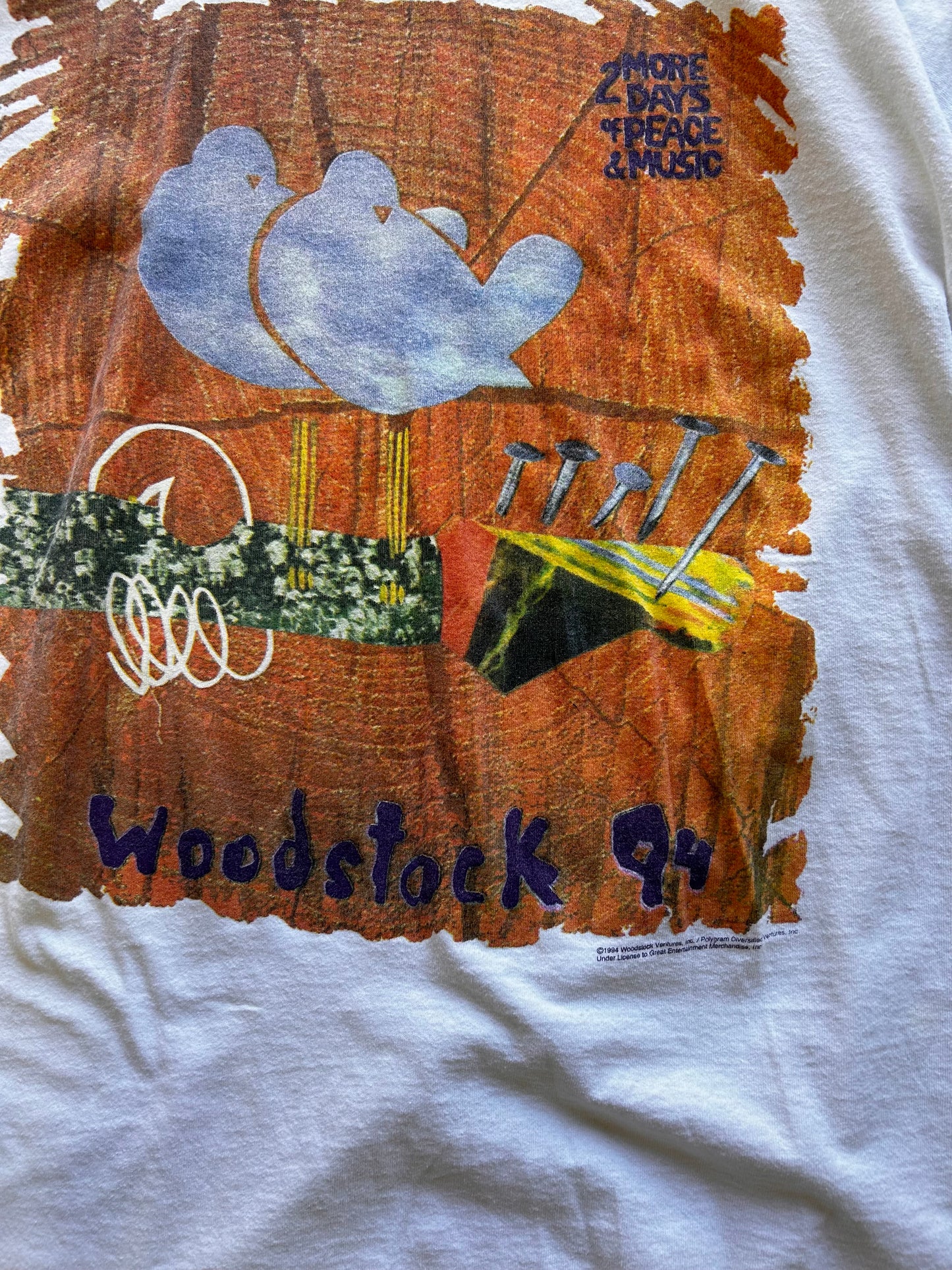 (XL) 90’s Woodstock Music Tee